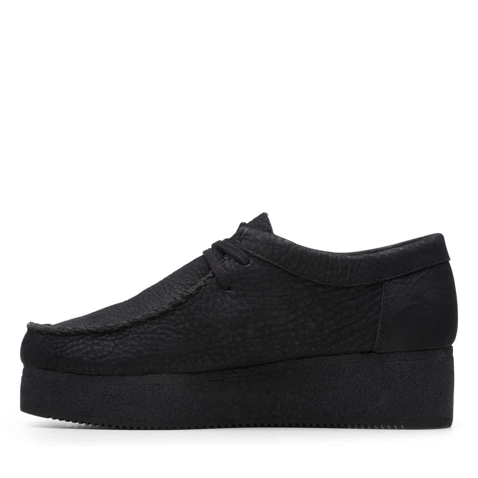 Black Women's Casual Oxfords with Laces