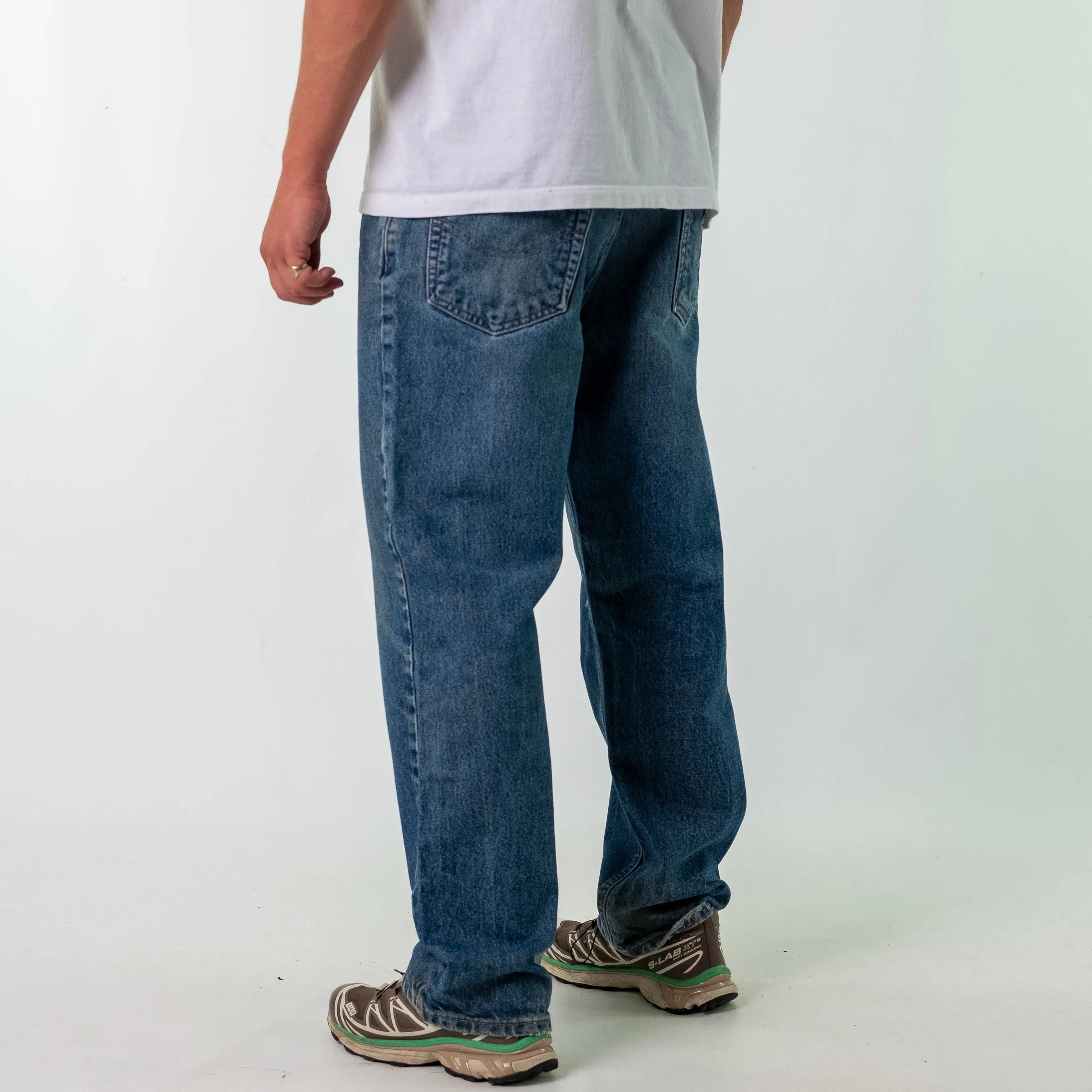 Blue y2ks Carhartt Denim Jeans Baggy Pants (36x30)