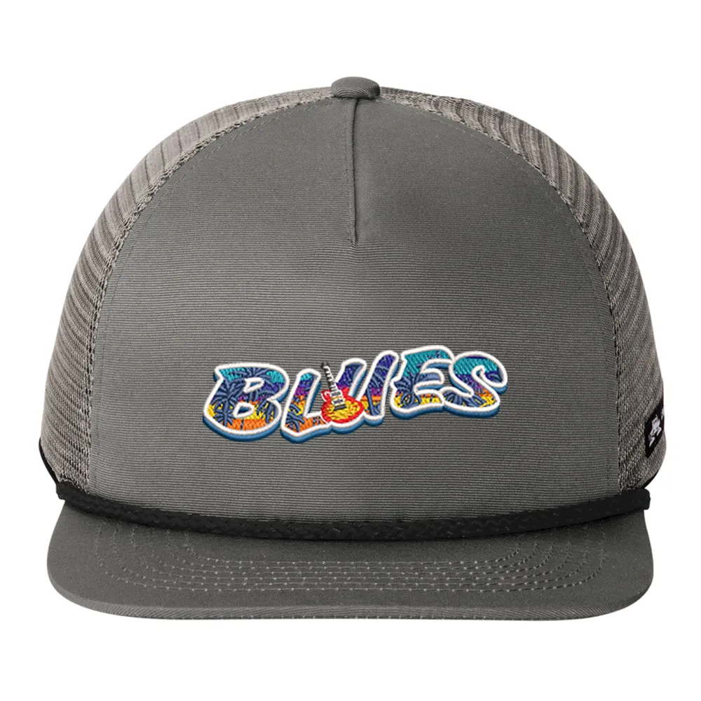 Blues Beach Spacecraft Trucker Hat