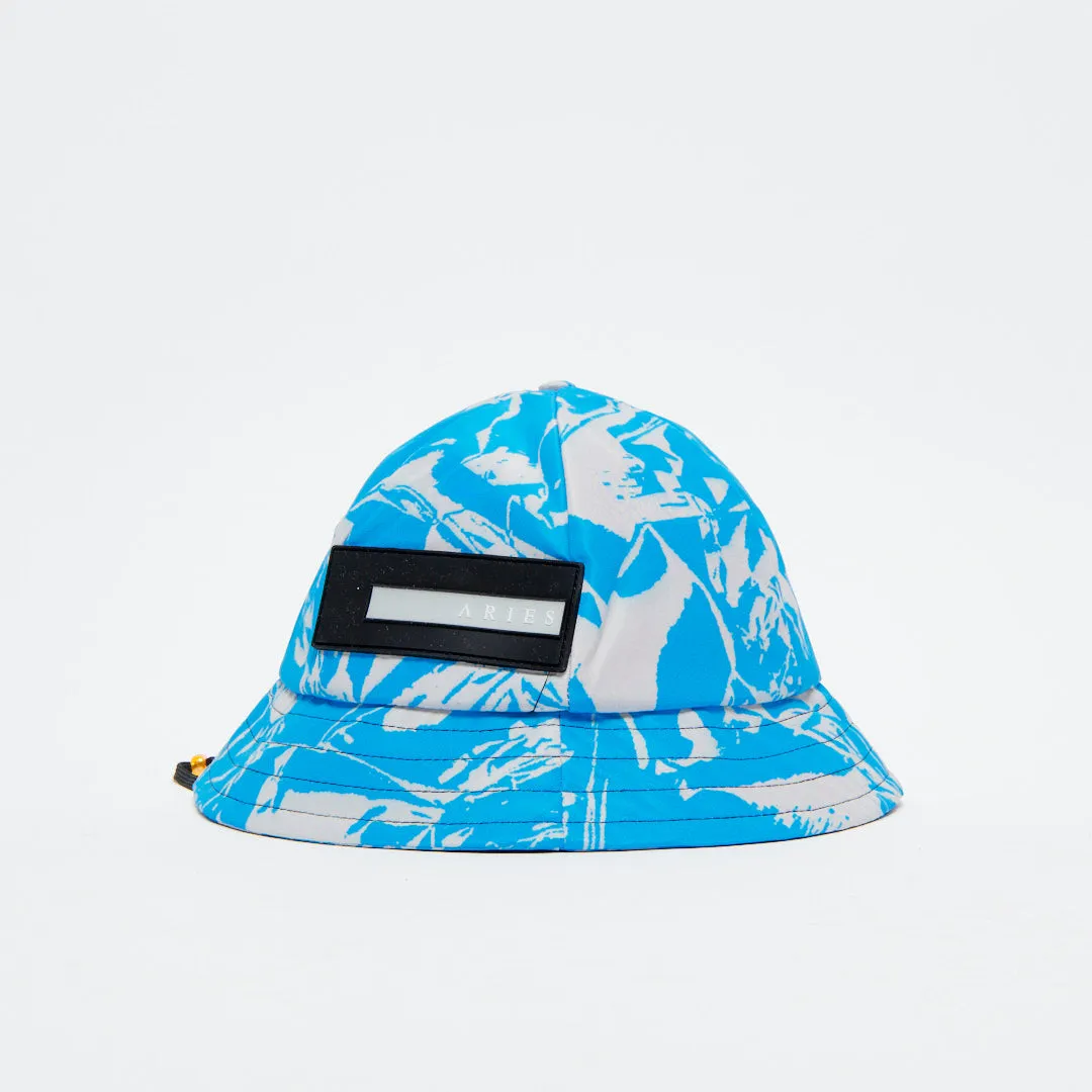 Bob Aries Arise - Crinkle Nylon Bell Bucket Hat (Blue)