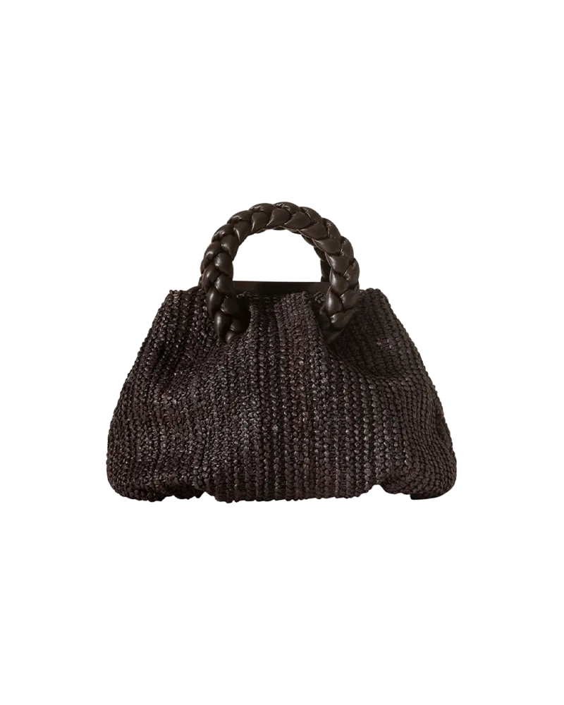 Bombon M Raffia Bag