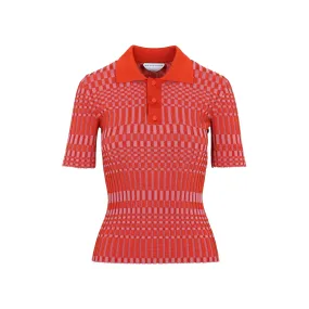 Bottega Veneta Ribbed Polo Shirt