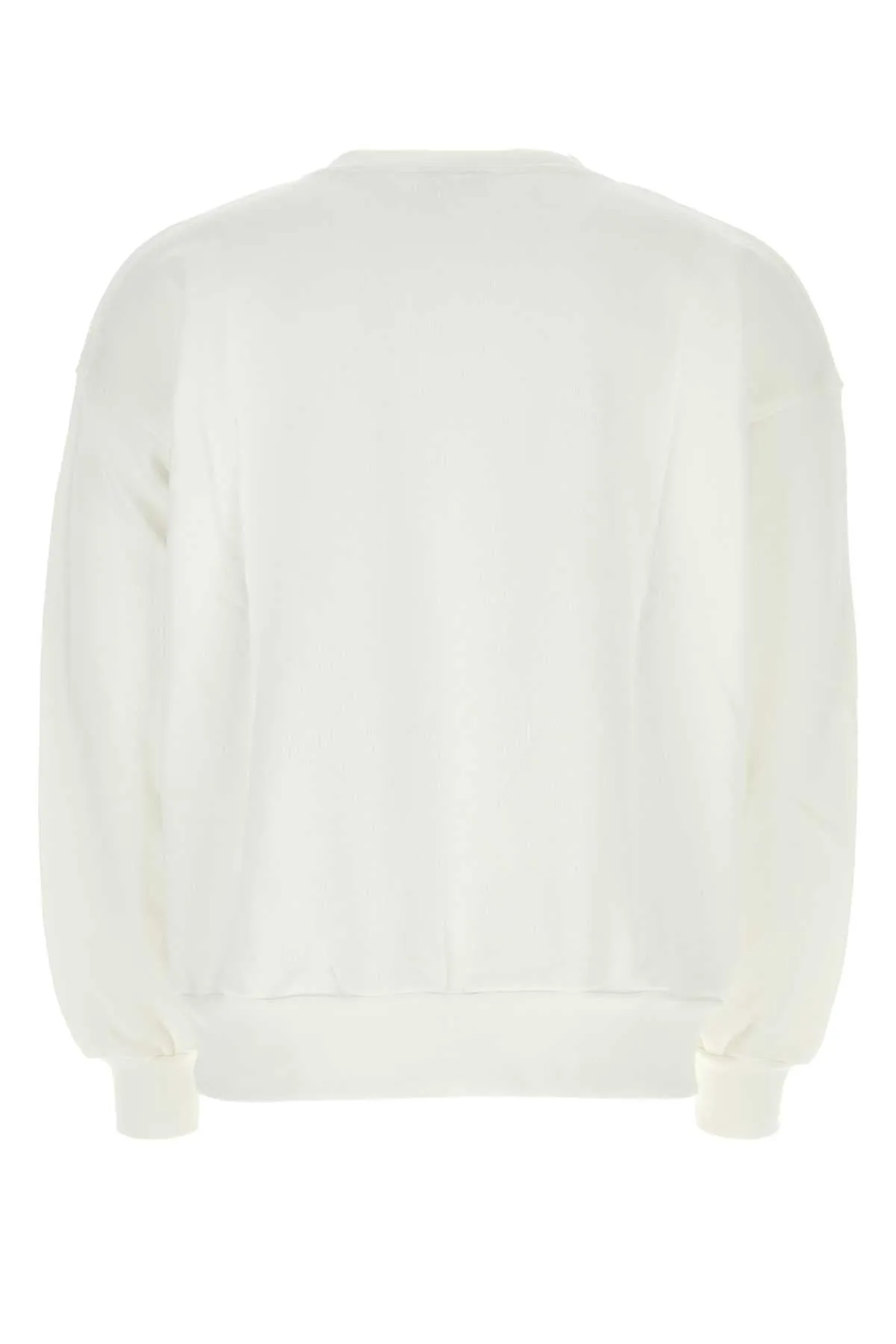 Botter White Cotton Sweatshirt