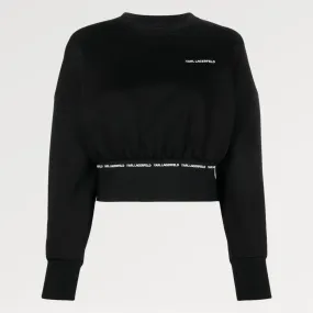 BRANDED ELASTIC SWEATSHIRT