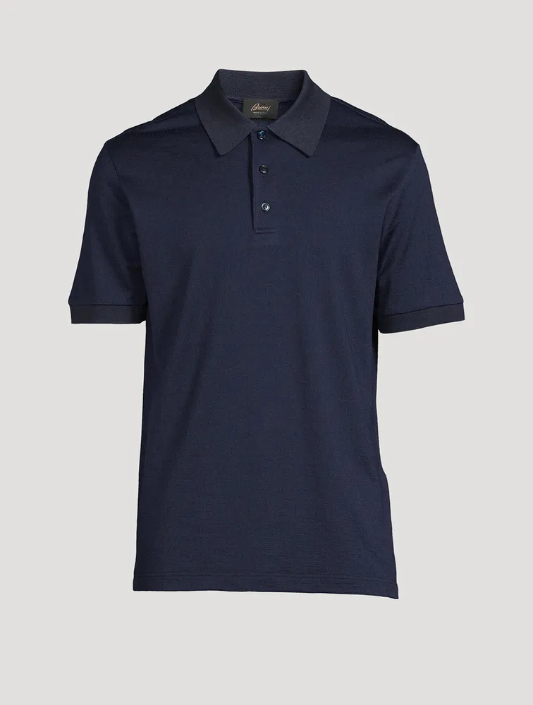 BRIONI Short-Sleeve Polo