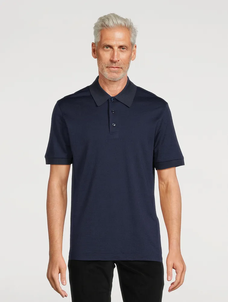 BRIONI Short-Sleeve Polo