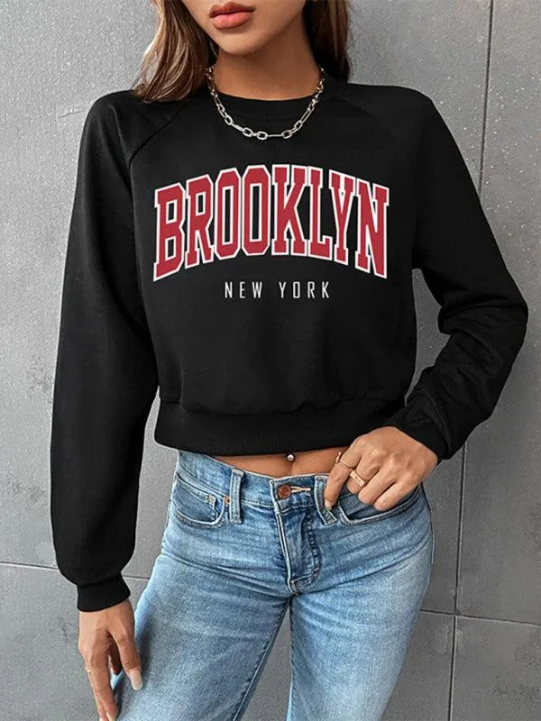 Brooklyn Women's Print Sweatshirt