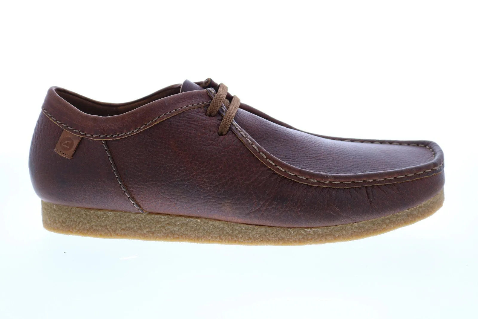 Brown Men's Oxford Shoes with Plain Toe