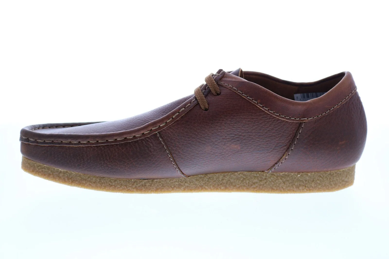 Brown Men's Oxford Shoes with Plain Toe