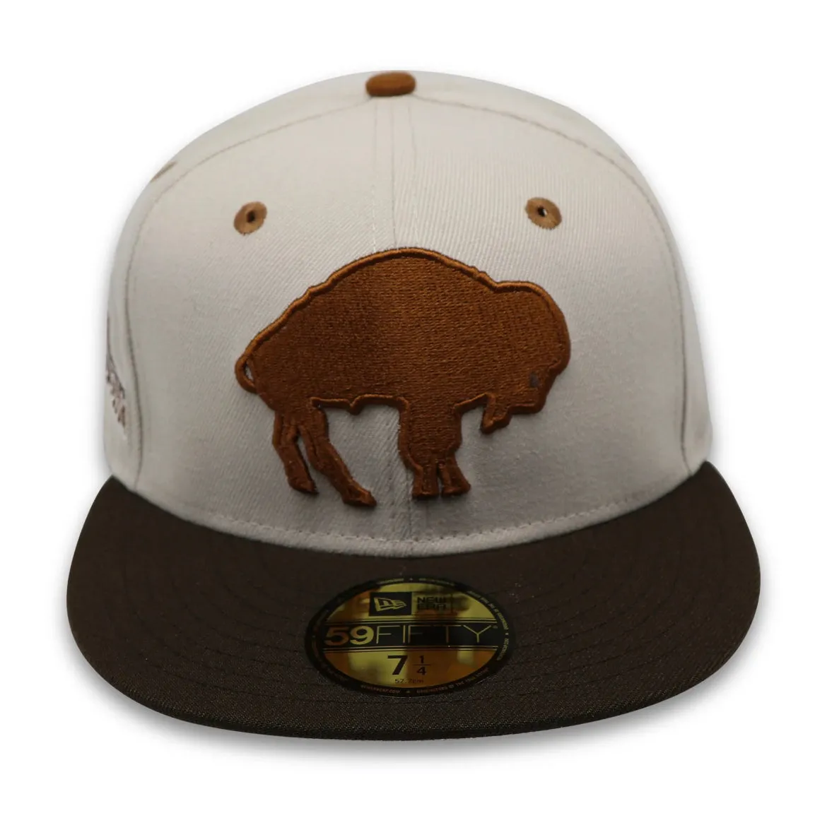 New Era Fitted Hat: Buffalo Bills Brown