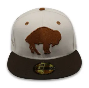 New Era Fitted Hat: Buffalo Bills Brown