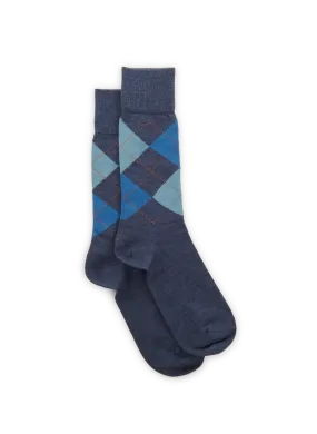 BURLINGTON  Wool blend Socks  - Blue