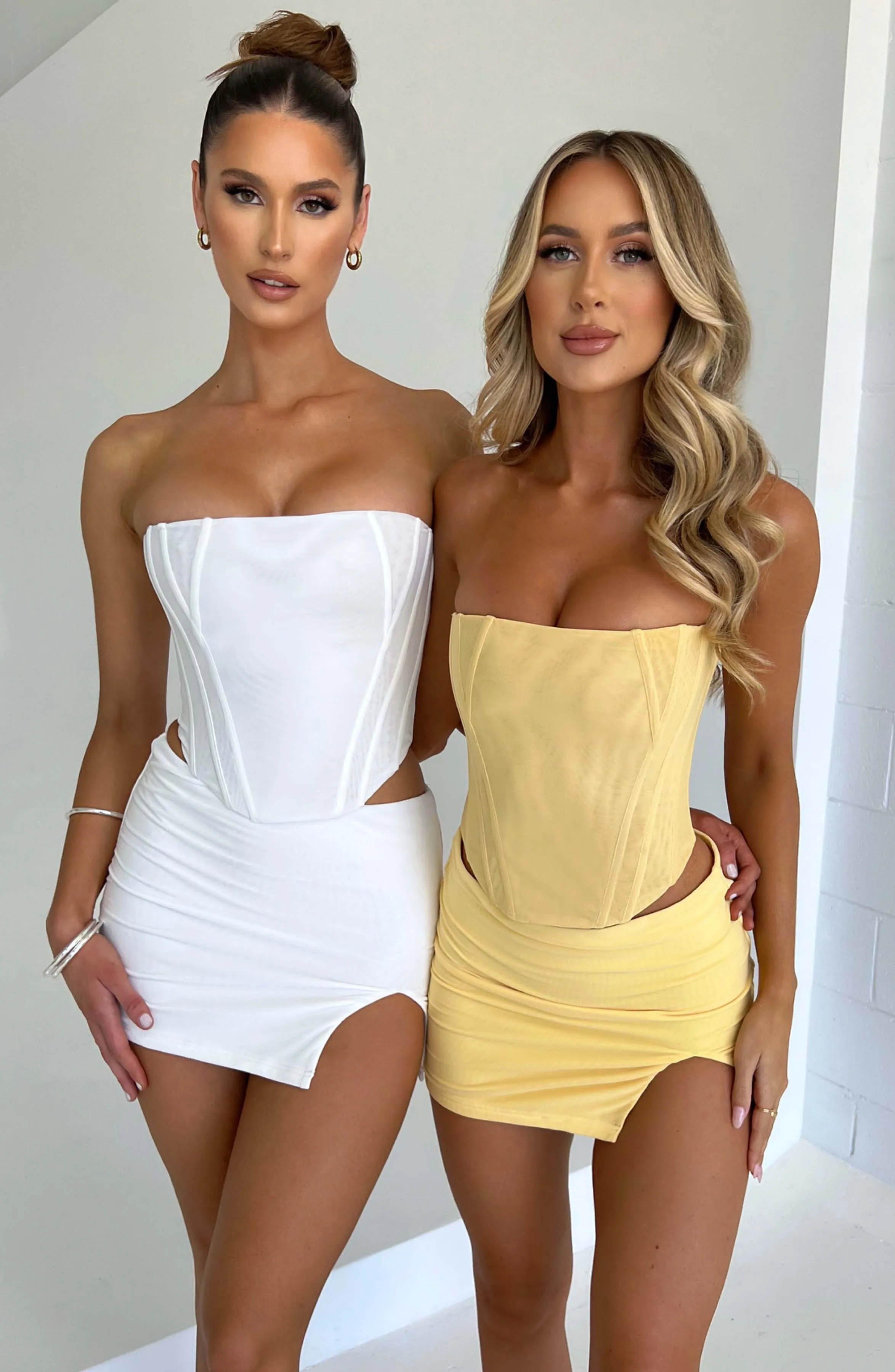 Yellow Cami Corset