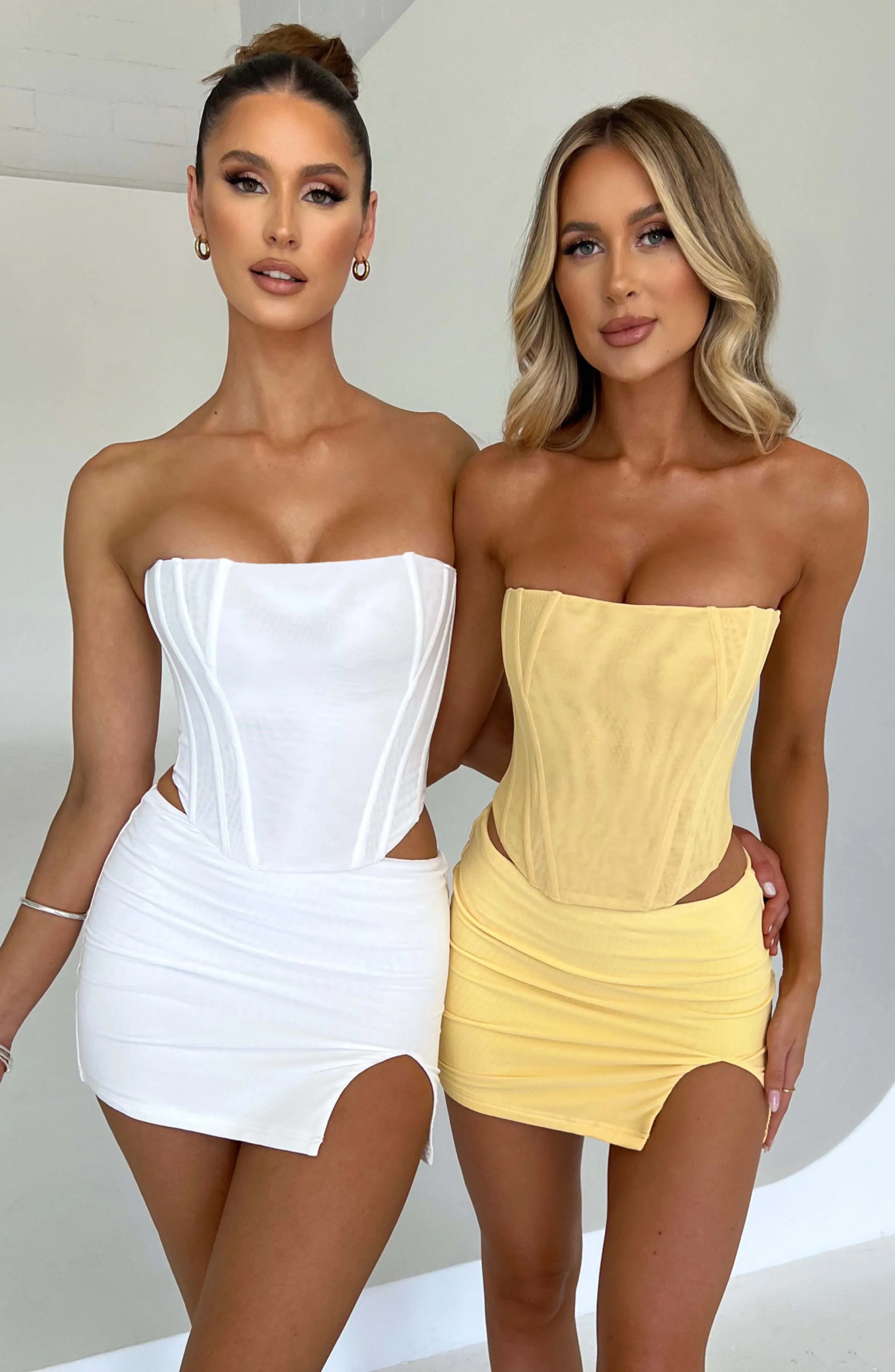 Yellow Cami Corset