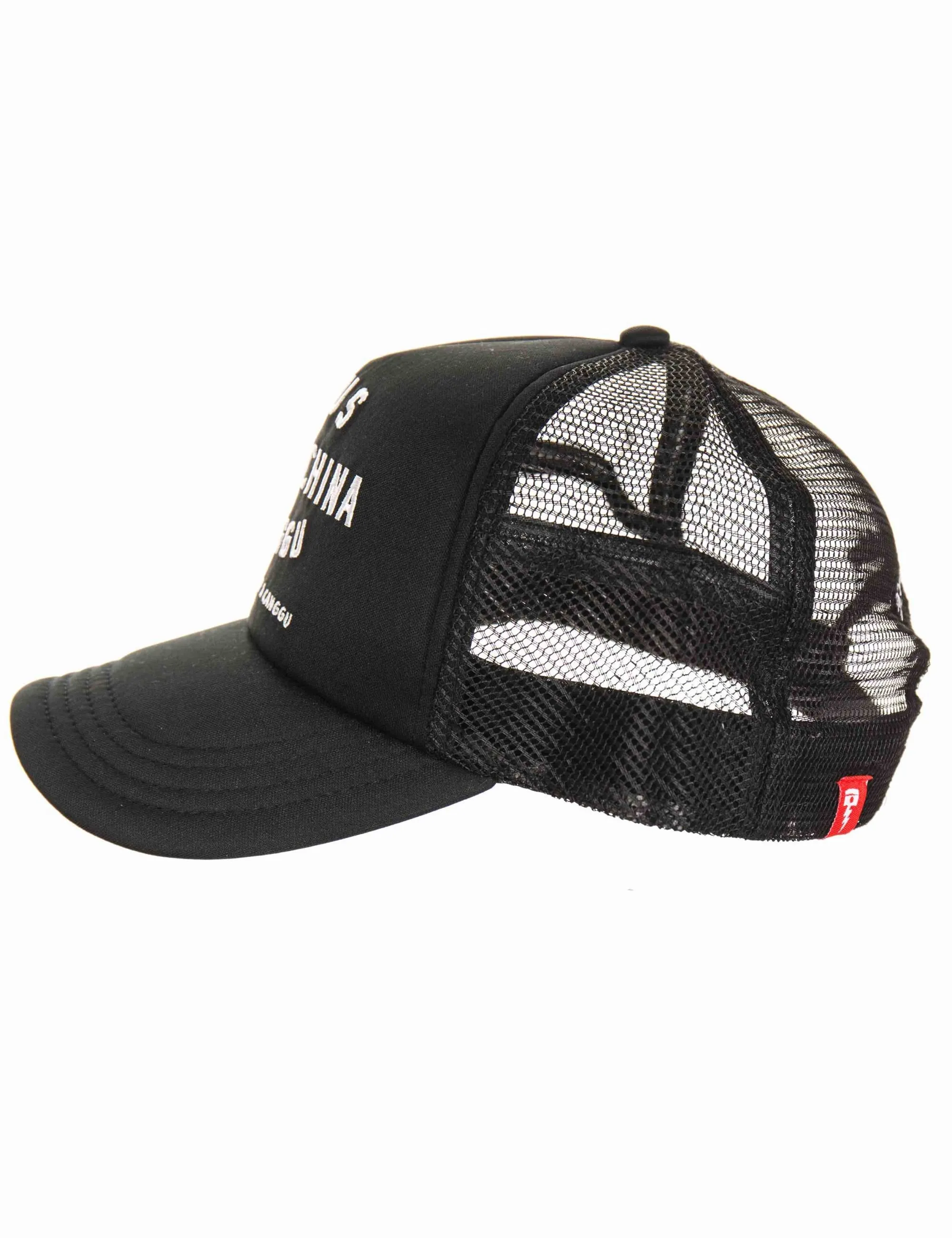 Canggu Address Trucker Hat - Black