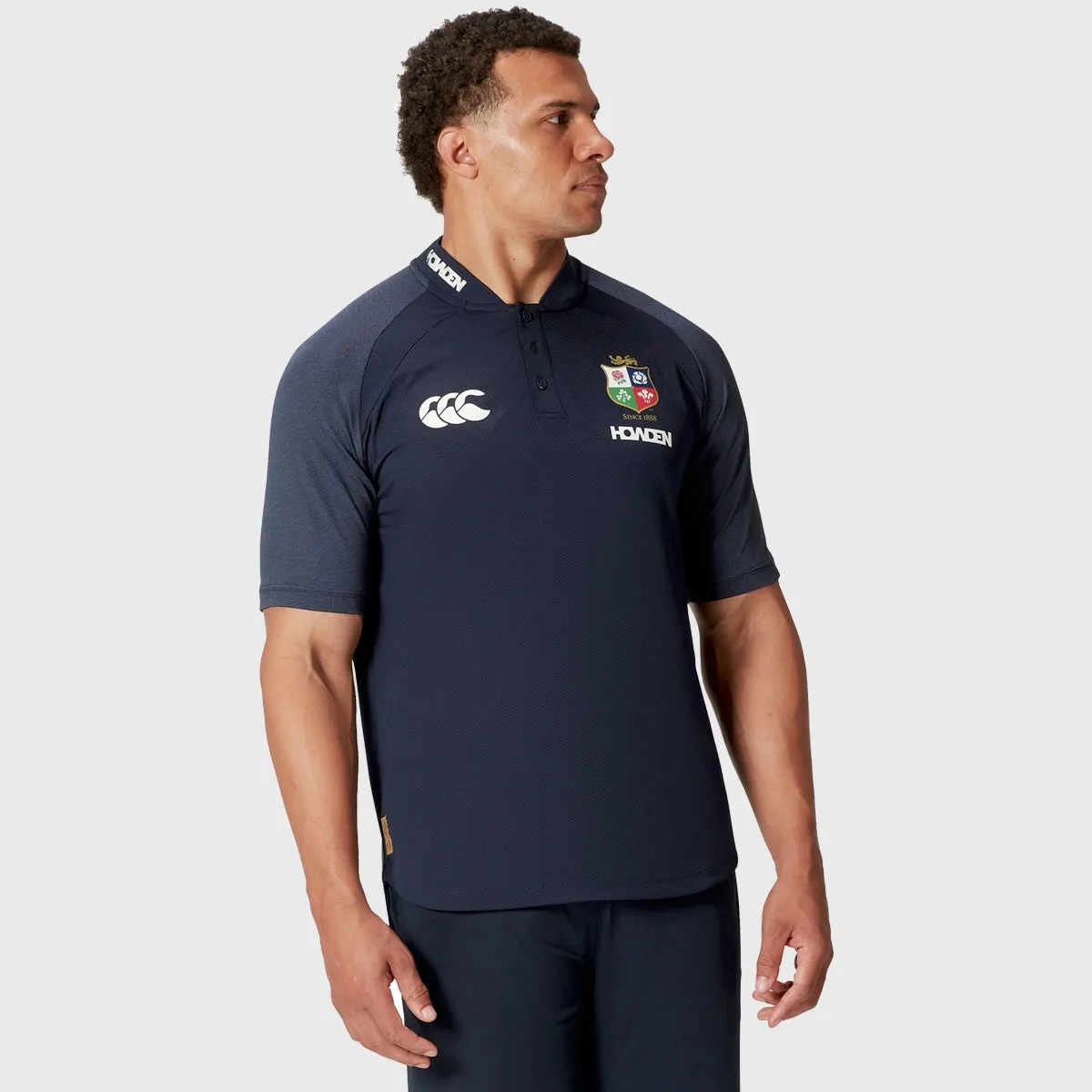 Canterbury British & Irish Lions Men's Poly Polo Shirt Navy