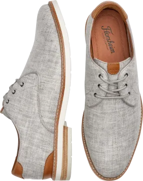 Capitol Plain Toe Canvas Oxfords