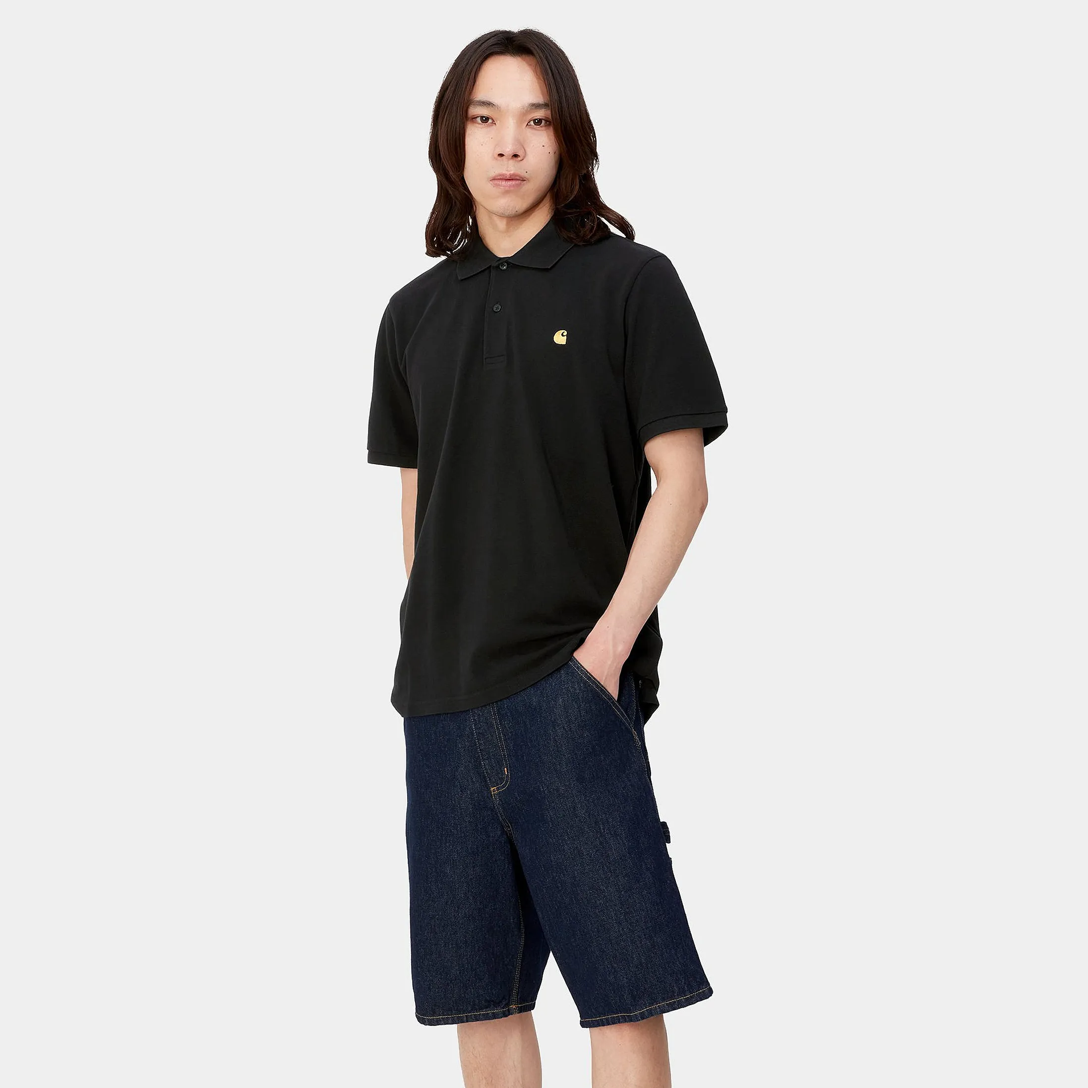 Carhartt Chase Pique Polo Black