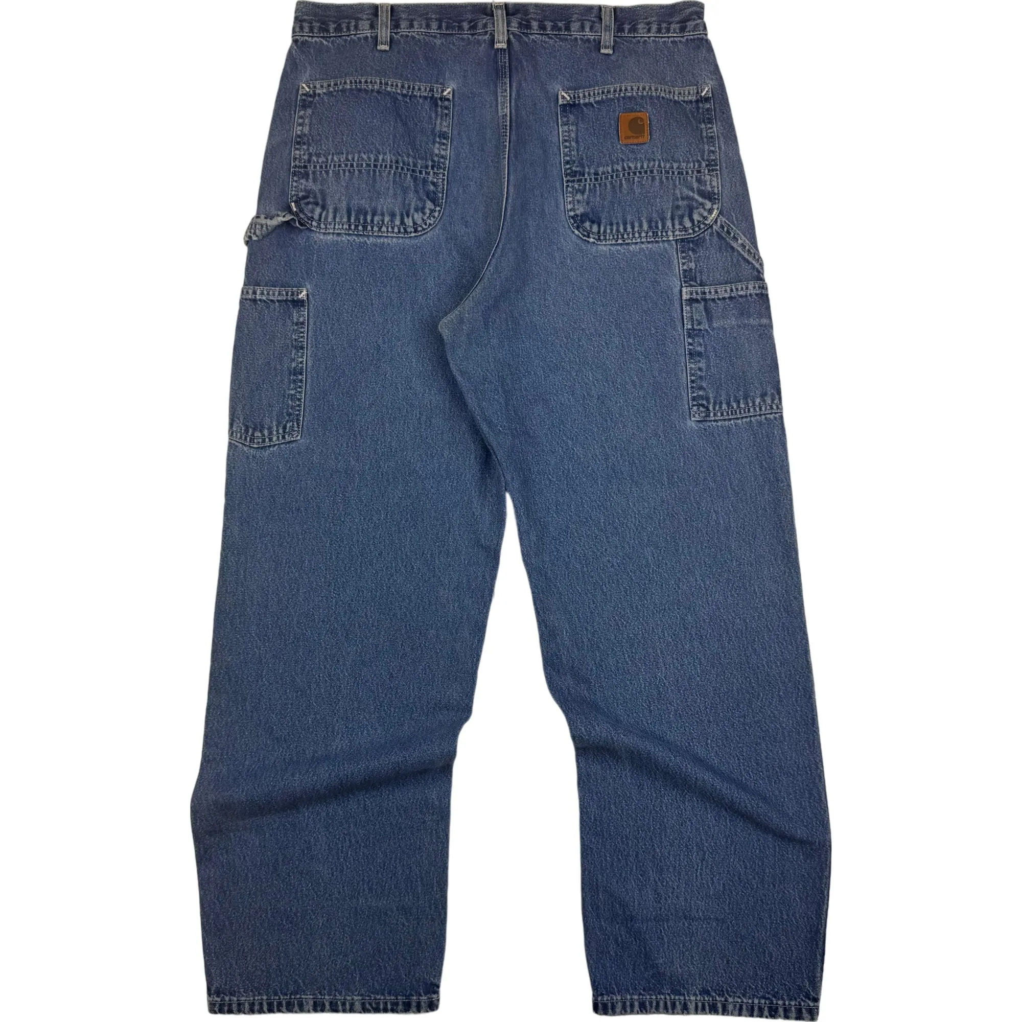 Carhartt Denim Carpenter Workwear Jeans Blue B13 DST