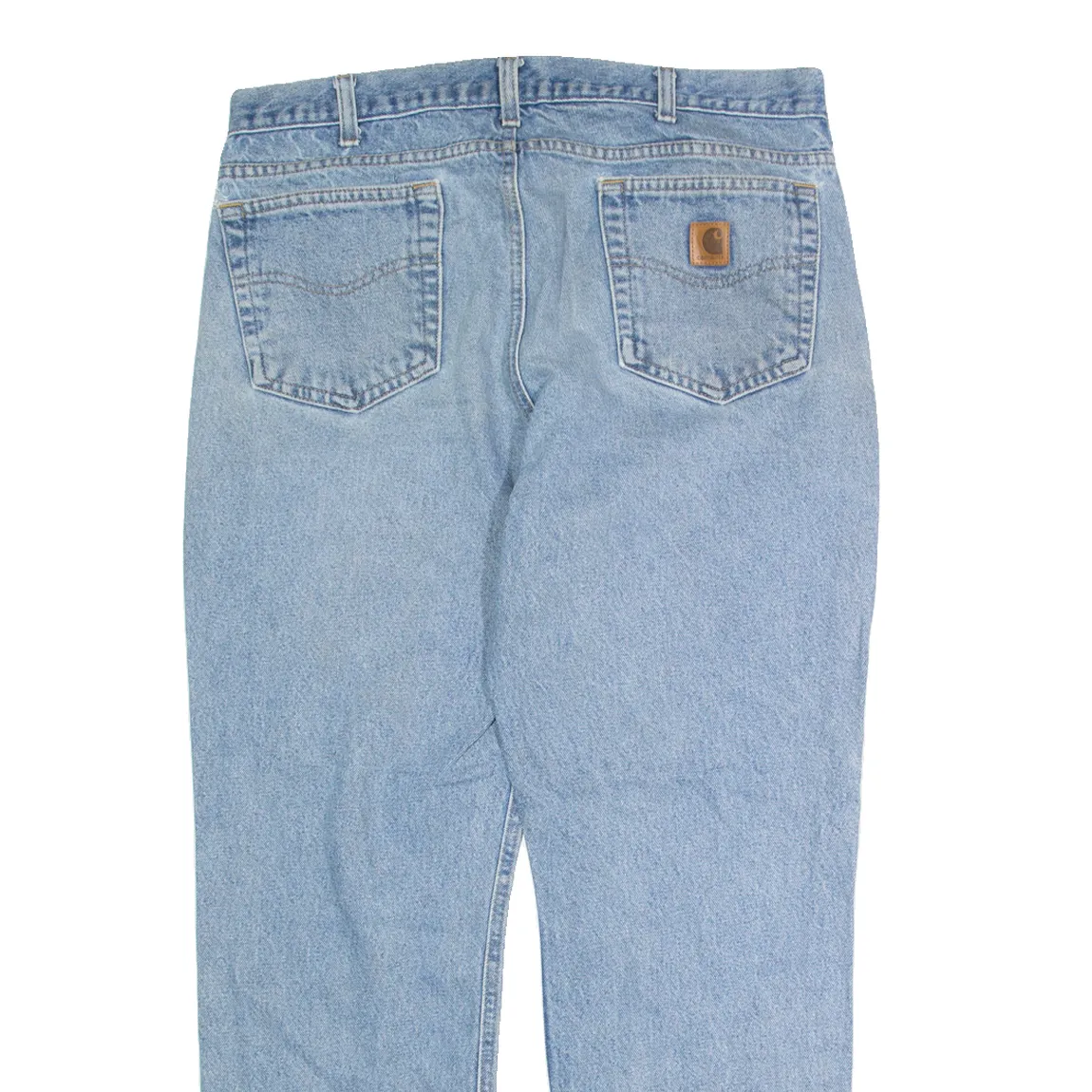 CARHARTT Mens Jeans Blue Regular Tapered W36 L30