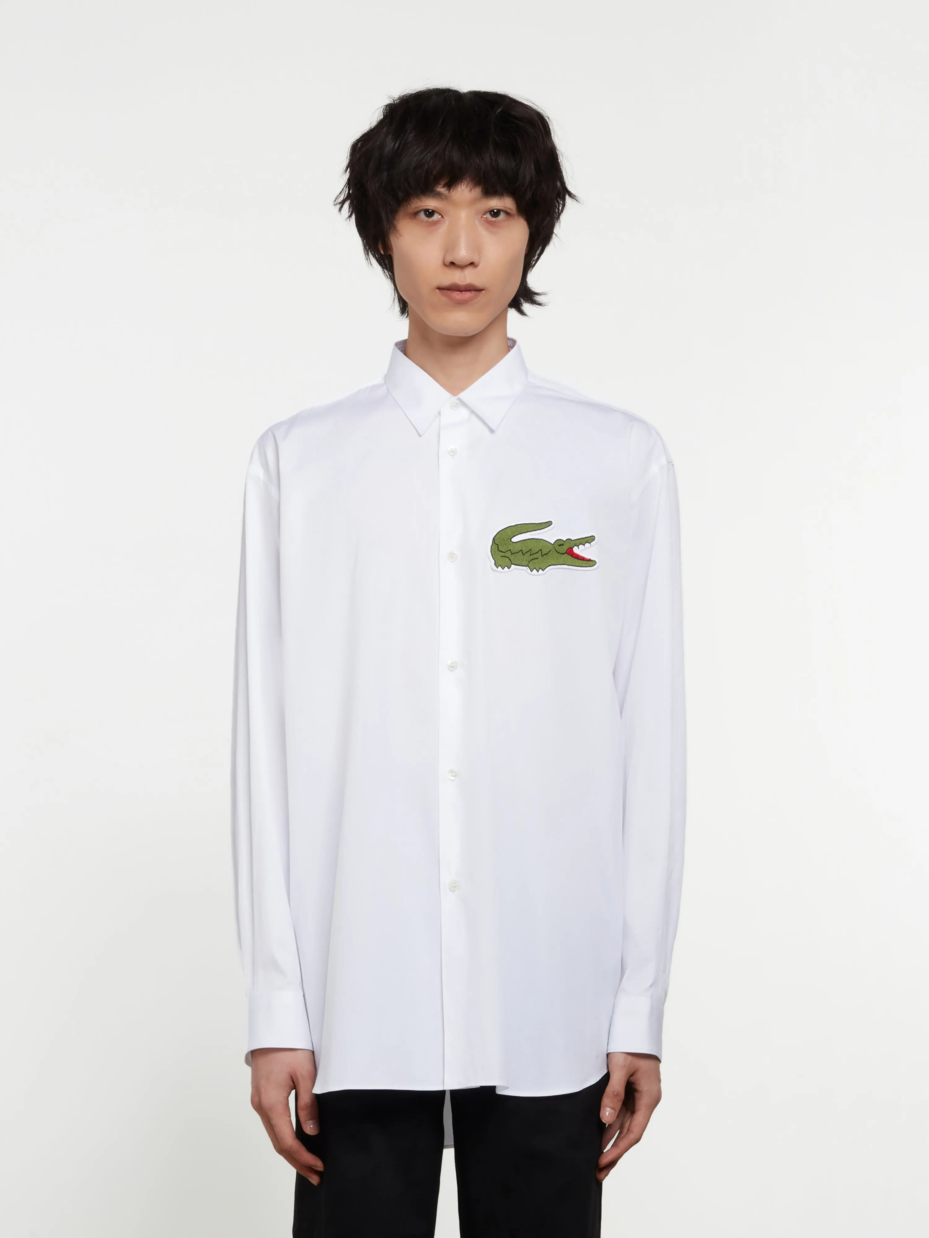 CDG Shirt Lacoste Men’s Shirt  White