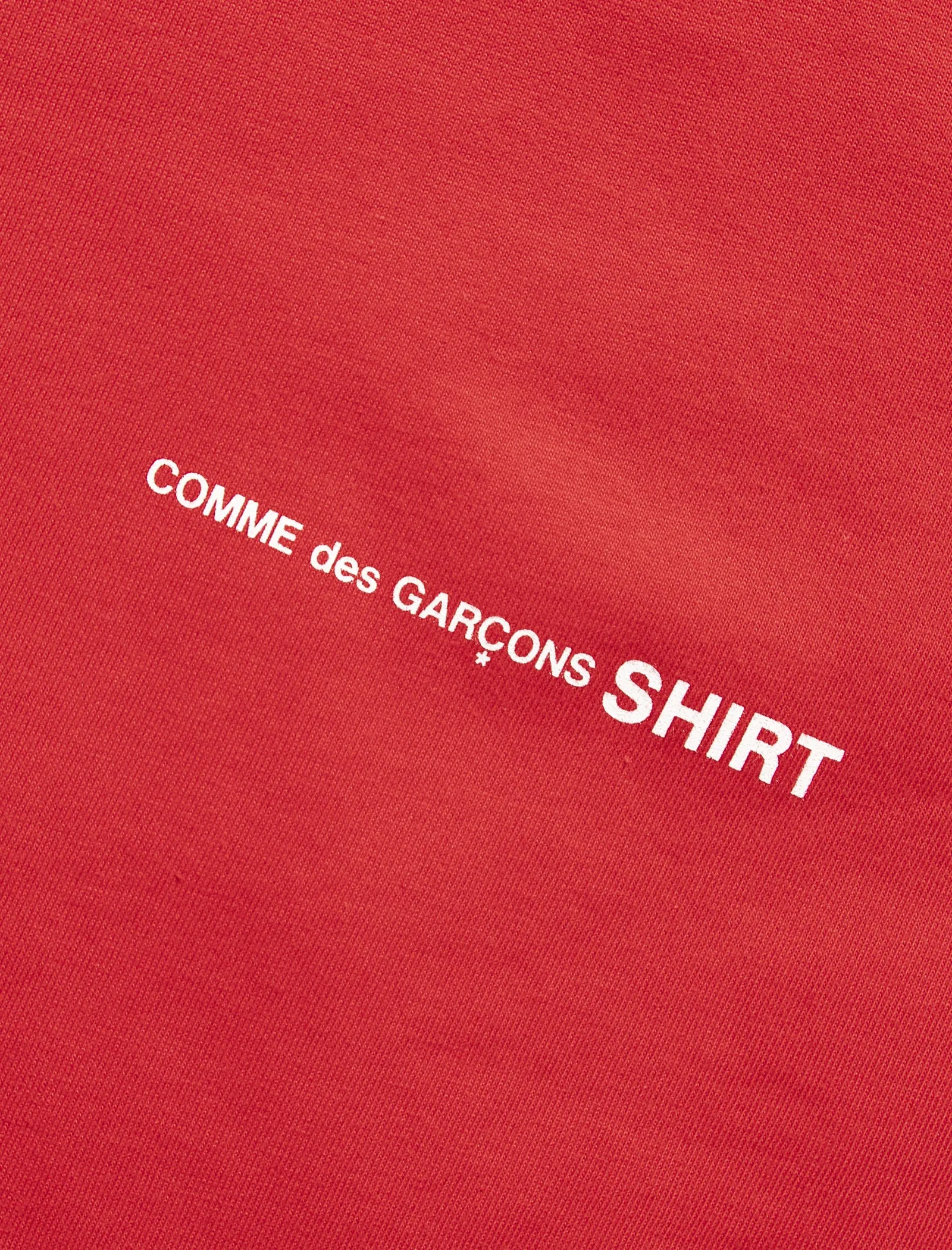 CDG SHIRT T-SHIRT   RED