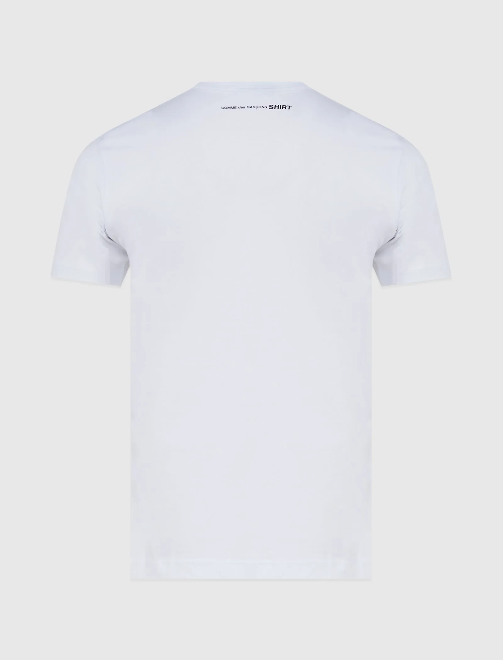 CDG SHIRT T-SHIRT   WHITE