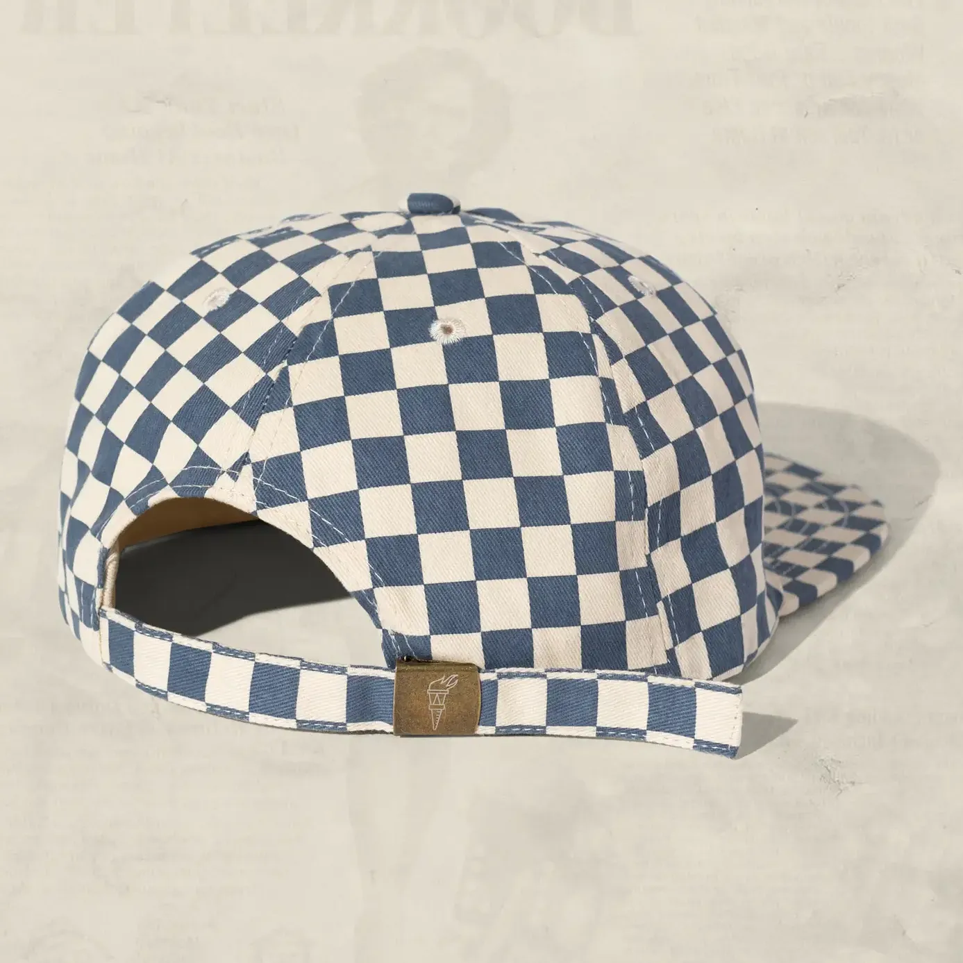 Checkerboard Field Trip Hat (Slate)