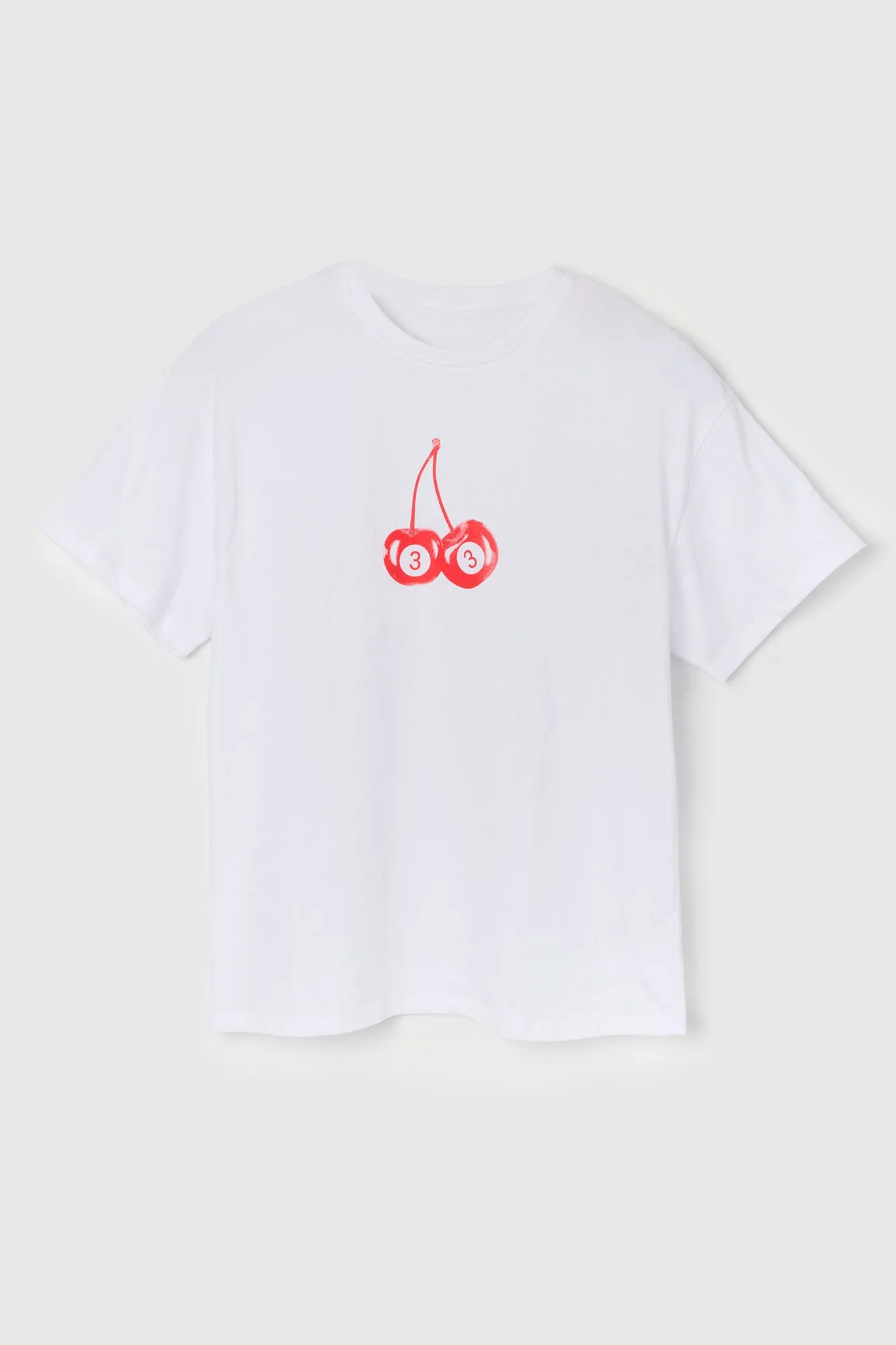 Cherry Graphic Boyfriend T-Shirt