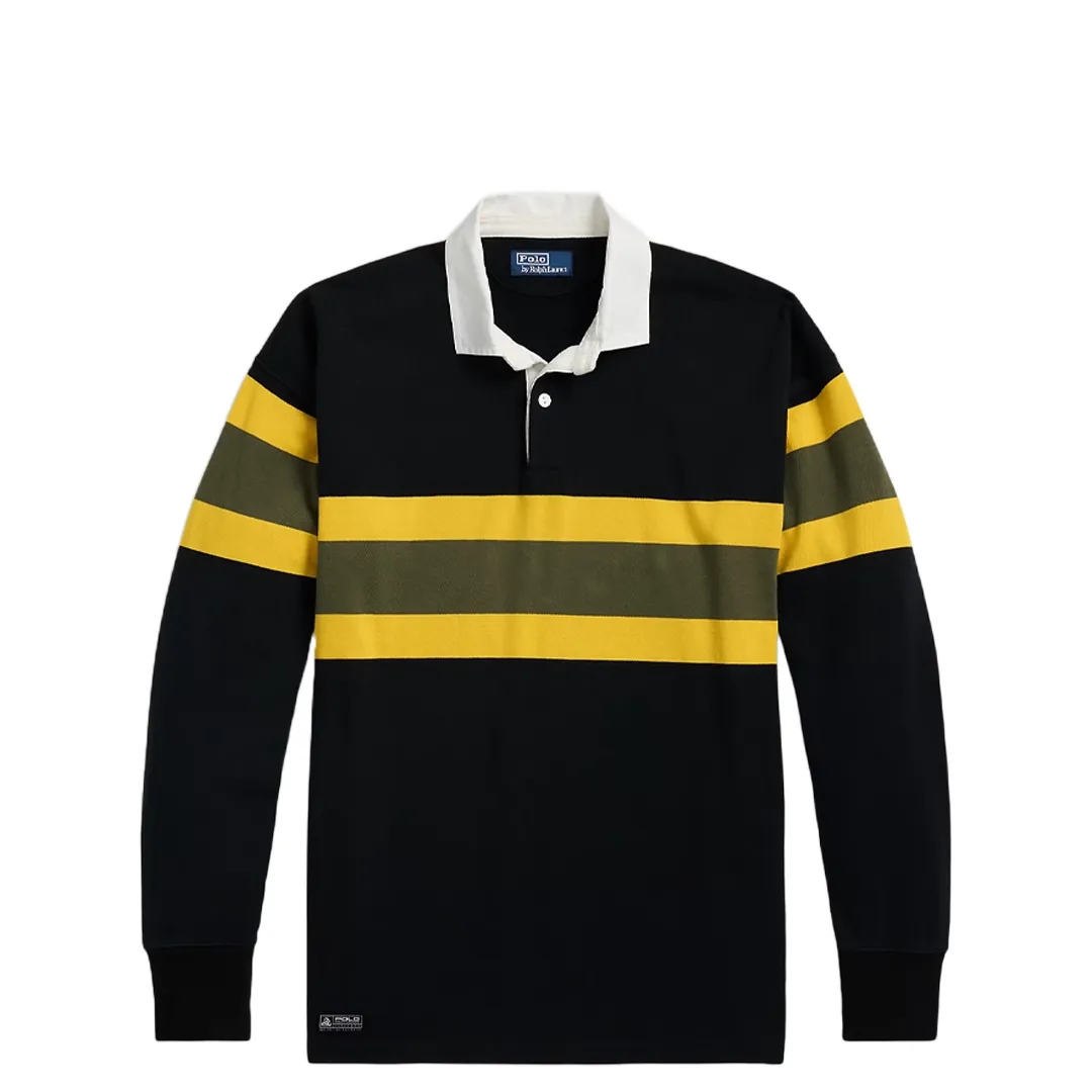 CLASSIC FIT STRIPED JERSEY RUGBY SHIRT