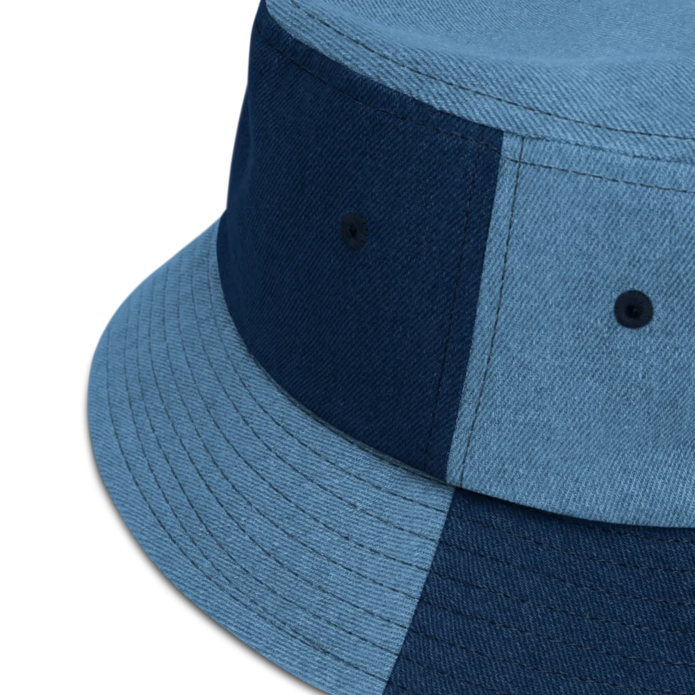 Classic Malcolm X Denim Bucket Hat