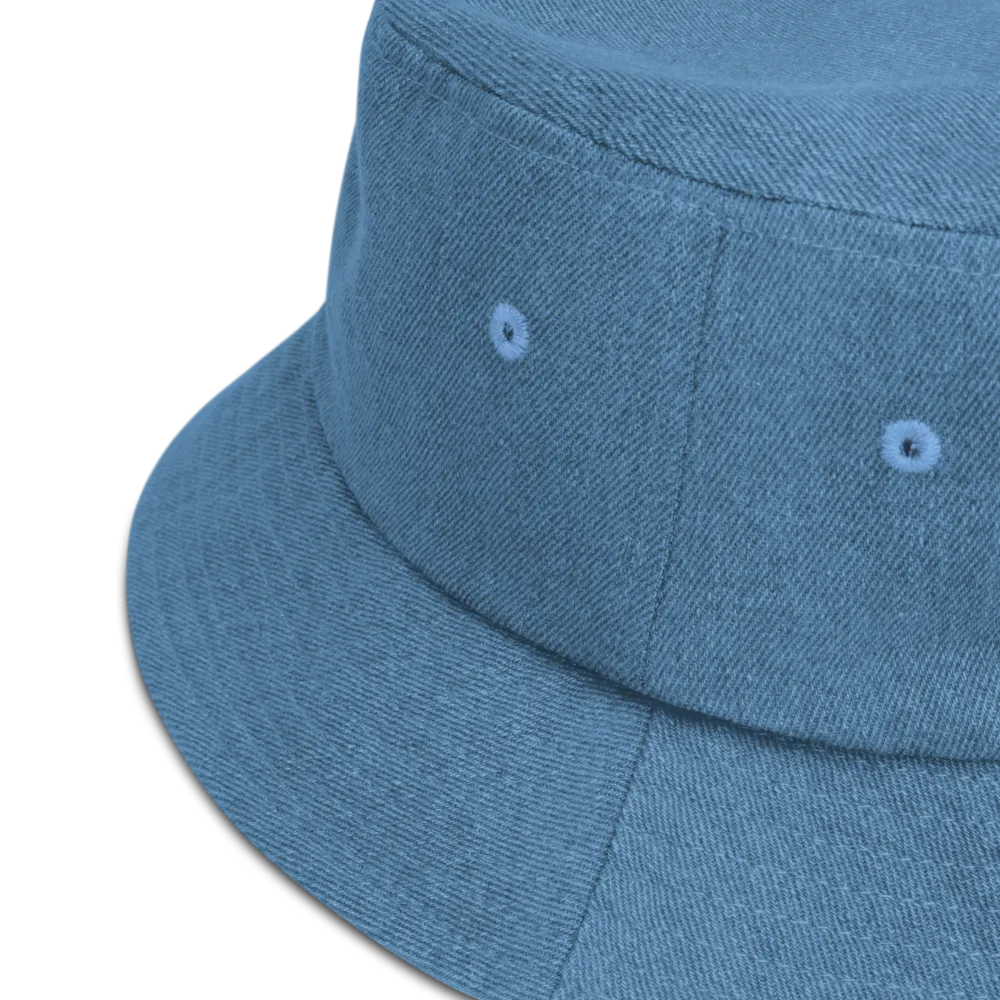 Classic Malcolm X Denim Bucket Hat