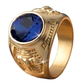 Classic Men's College Ring