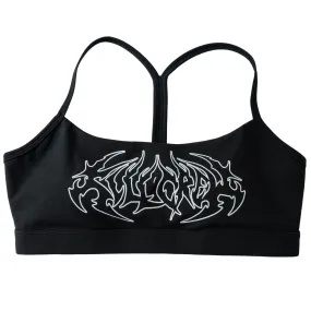 CLASSIC SPORTS BRA TRIBAL - BLACK / WHITE