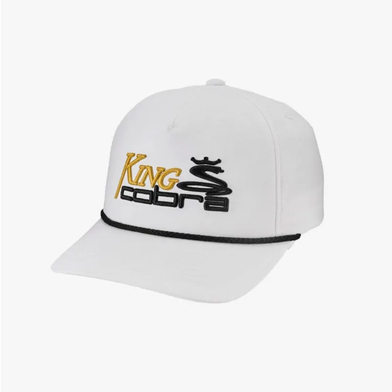 Cobra Rope Snapback Golf Hat - King Cobra Brand