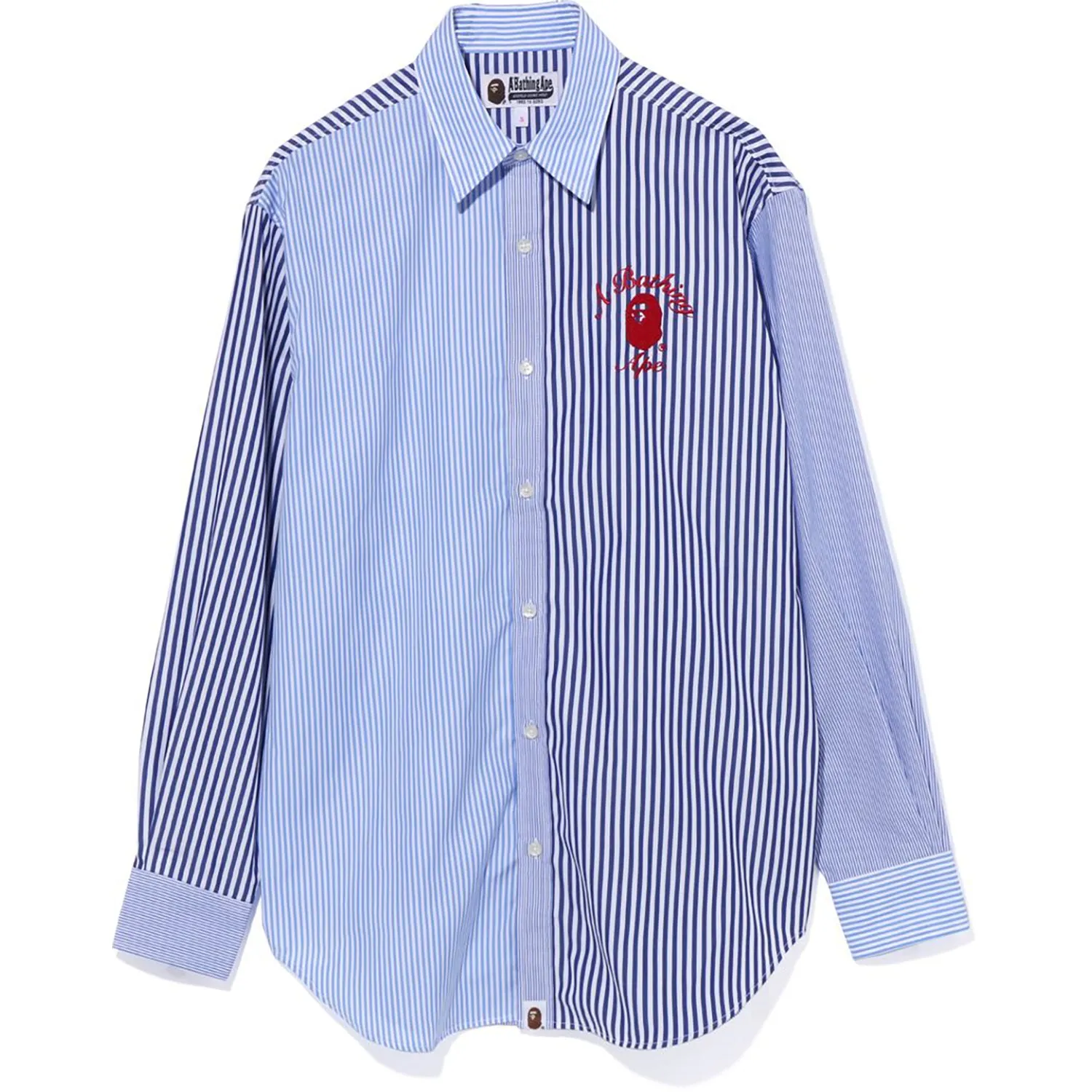 LADIES COLLEGE OVERSIZED MULTI STRIPED SHIRT