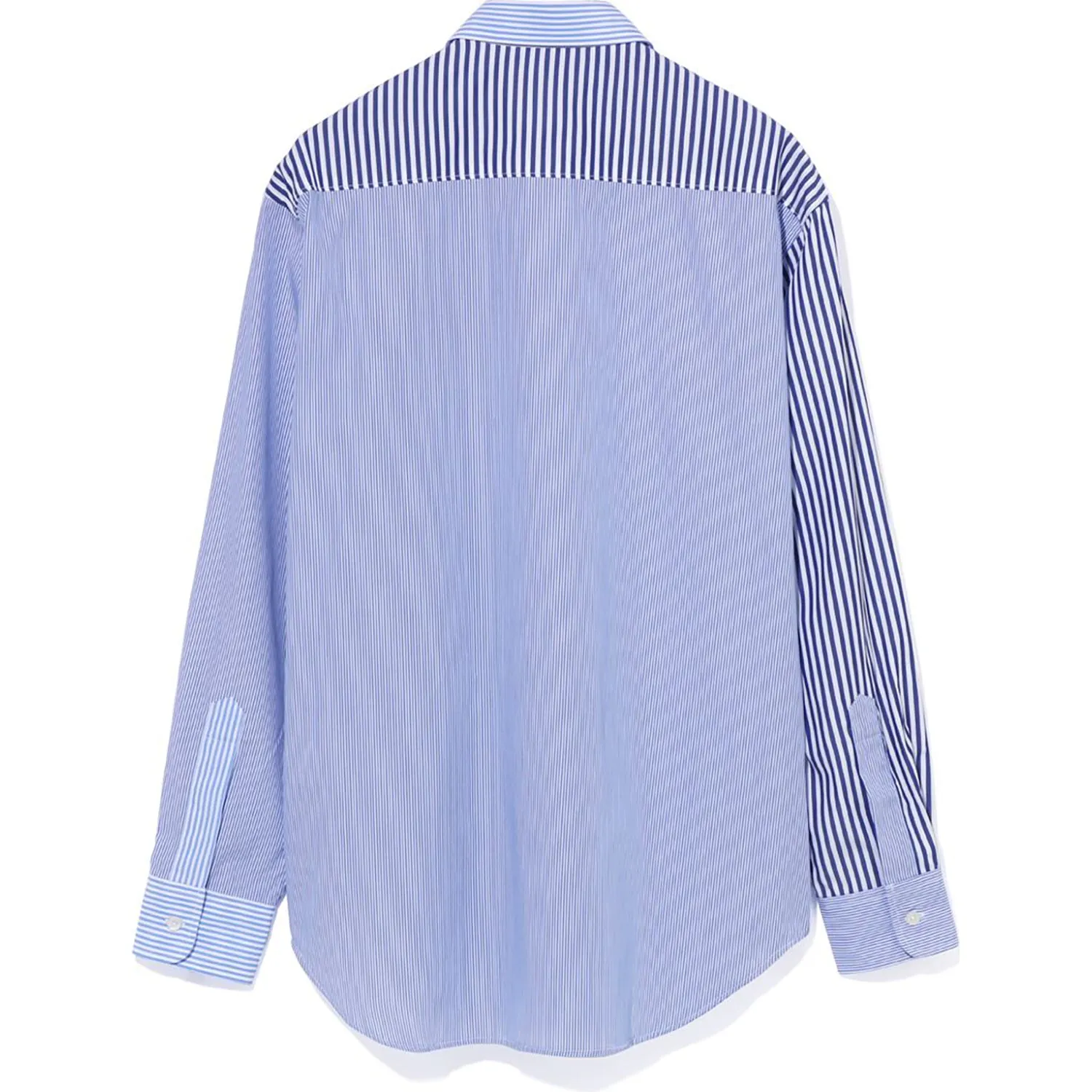 LADIES COLLEGE OVERSIZED MULTI STRIPED SHIRT