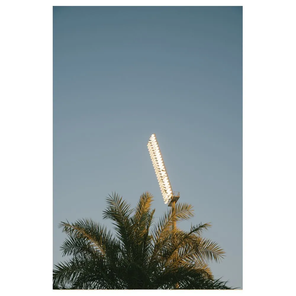 COPA Football x Glory - Floodlight & Palm Trees T-Shirt - White