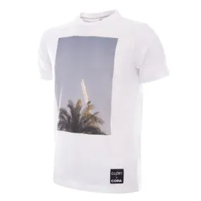 COPA Football x Glory - Floodlight & Palm Trees T-Shirt - White