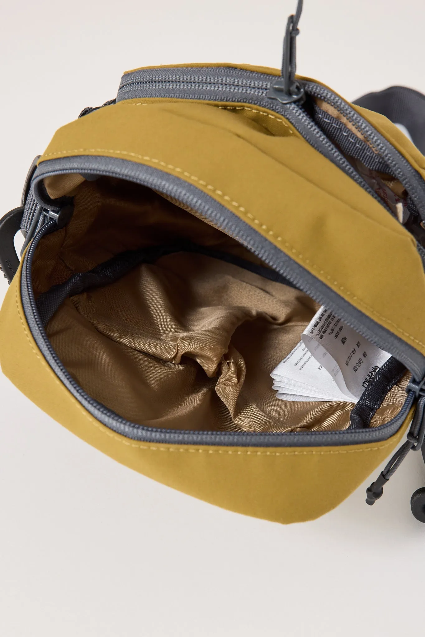 Cordura Mini Shoulder Bag Tan