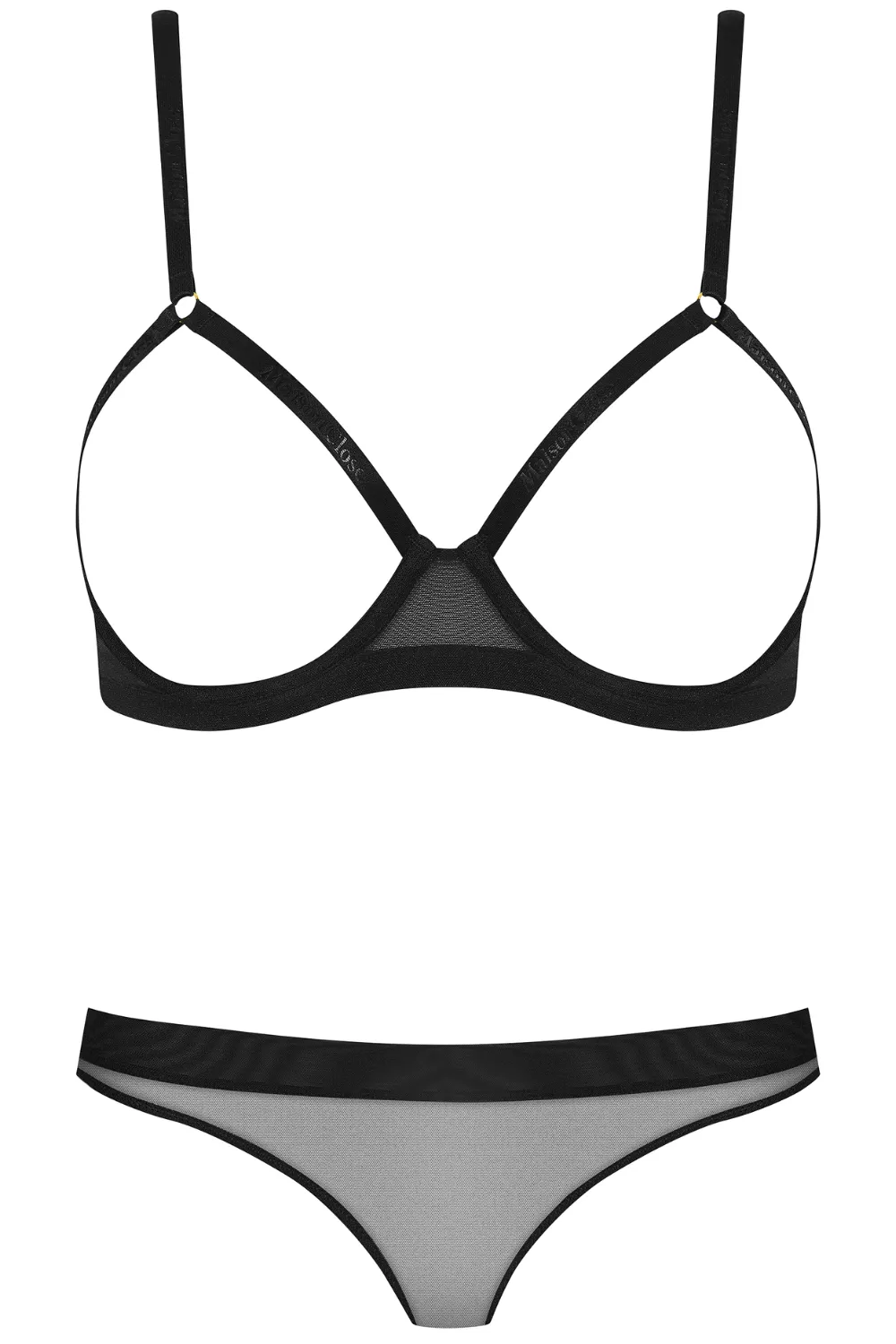 Open Underwired Bra & Brief