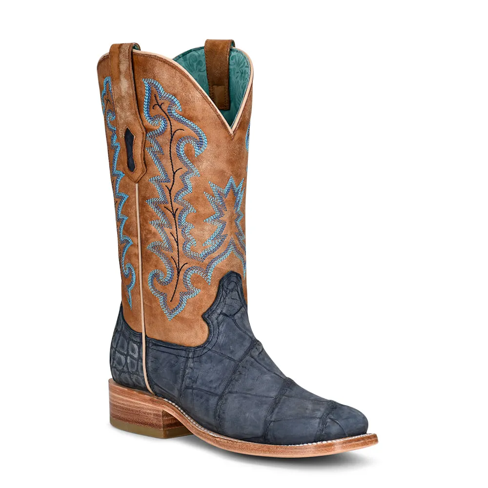 Corral Ladies Blue Sand Alligator