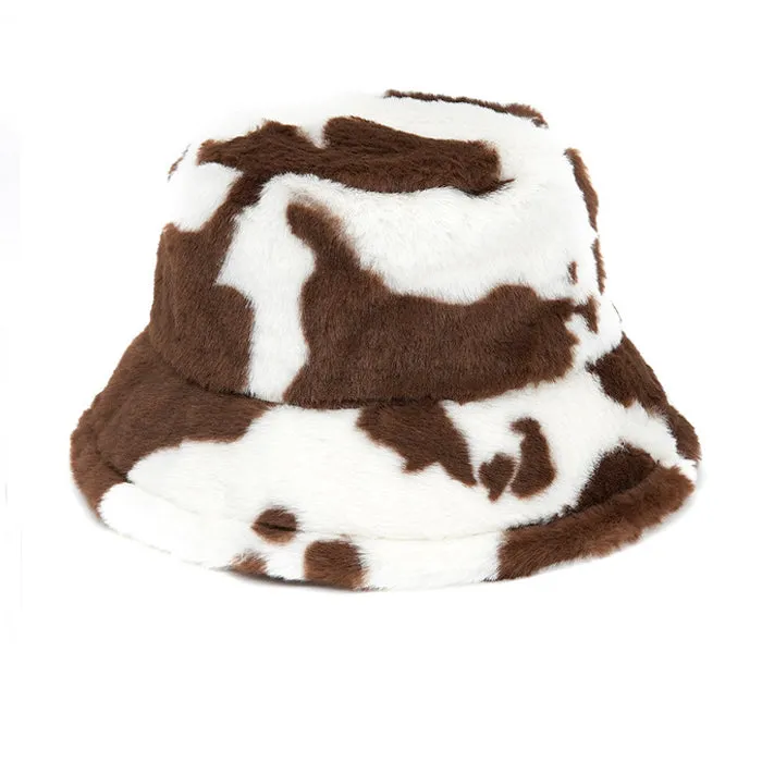 Cow Print Bucket Hat