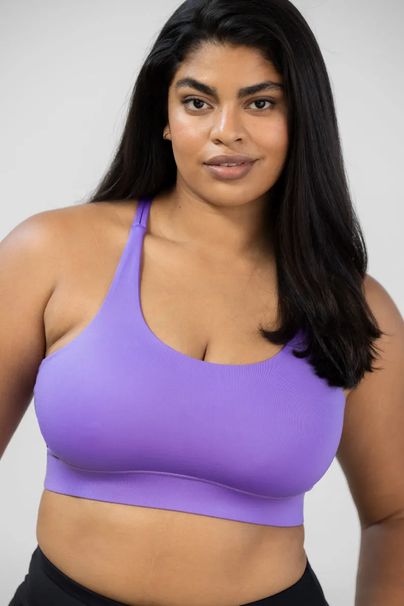 Criss-Cross Bra Violet