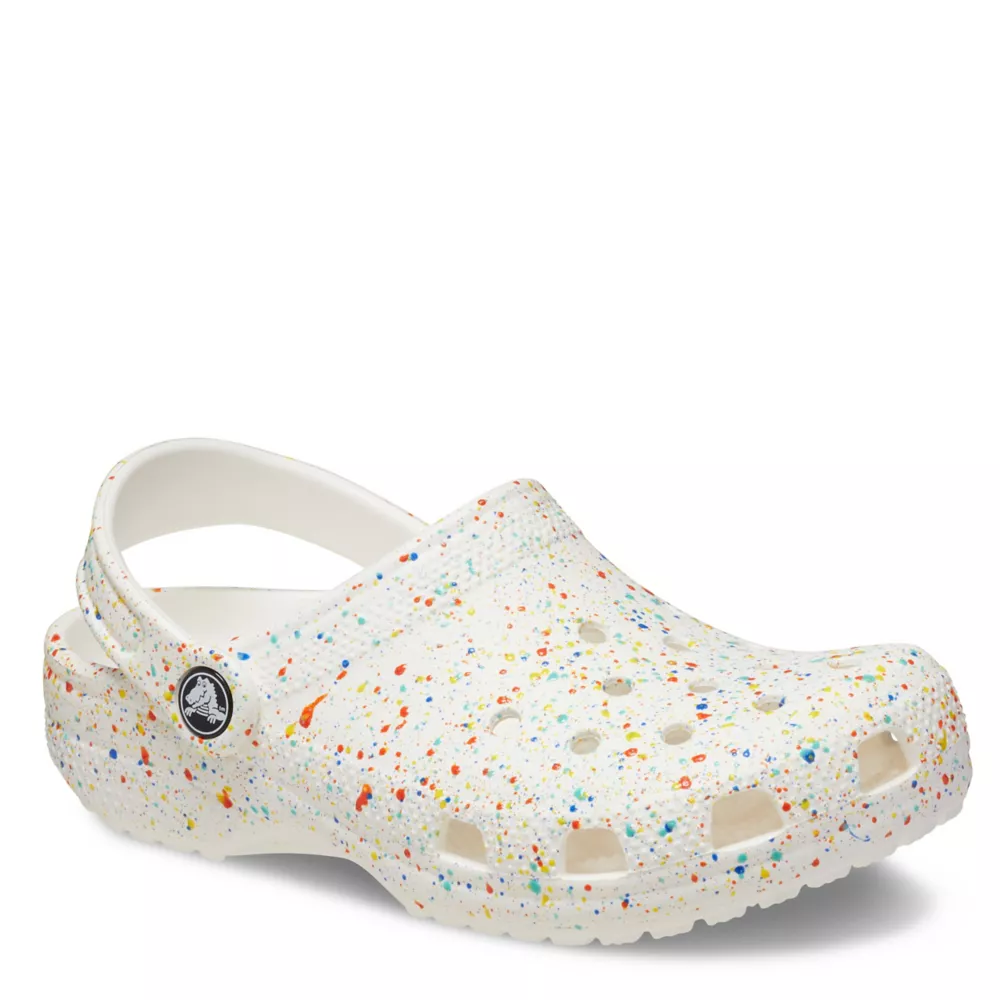 CROCS  BOYS LITTLE-BIG KID CLASSIC PRINT CLOG