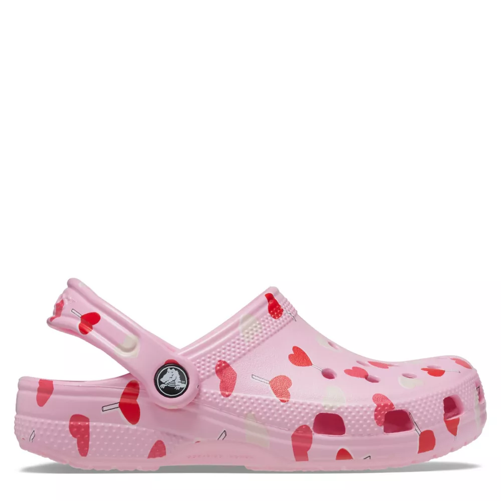 CROCS  GIRLS LITTLE-BIG KID CLASSIC PRINT CLOG