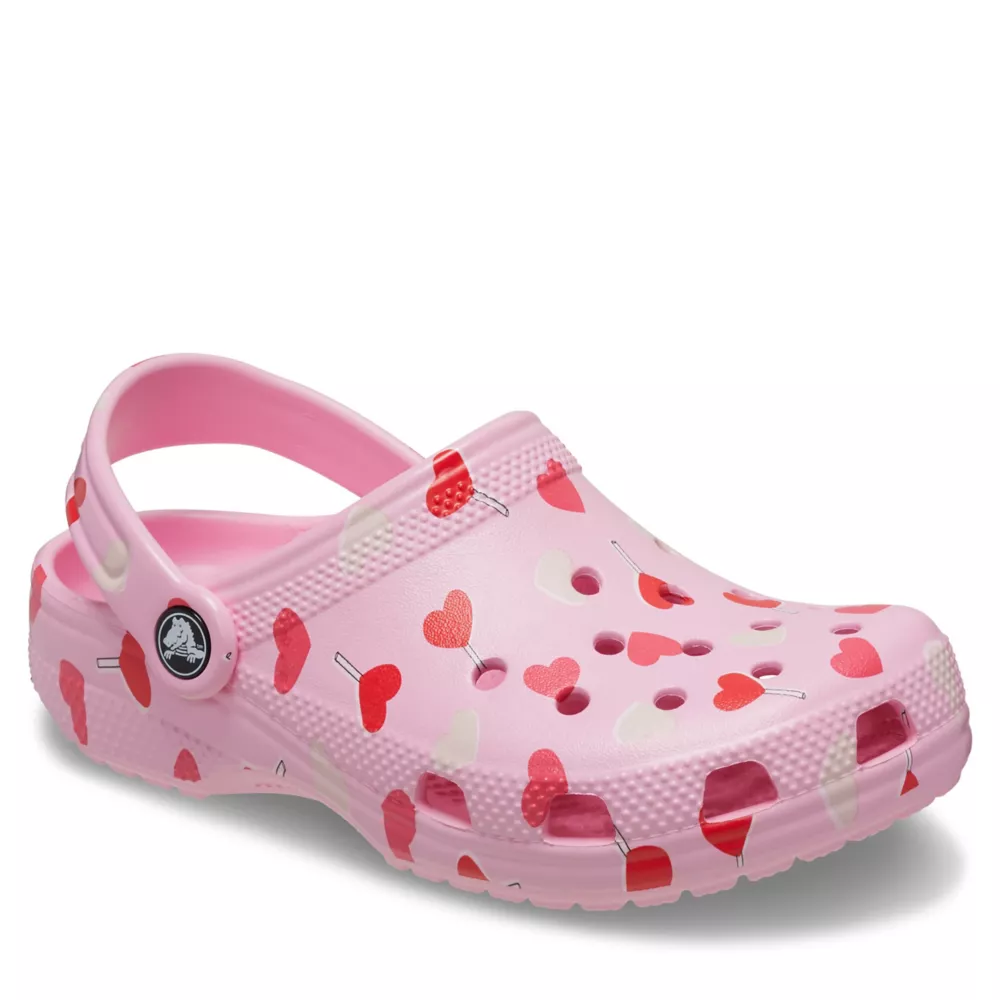 CROCS  GIRLS LITTLE-BIG KID CLASSIC PRINT CLOG