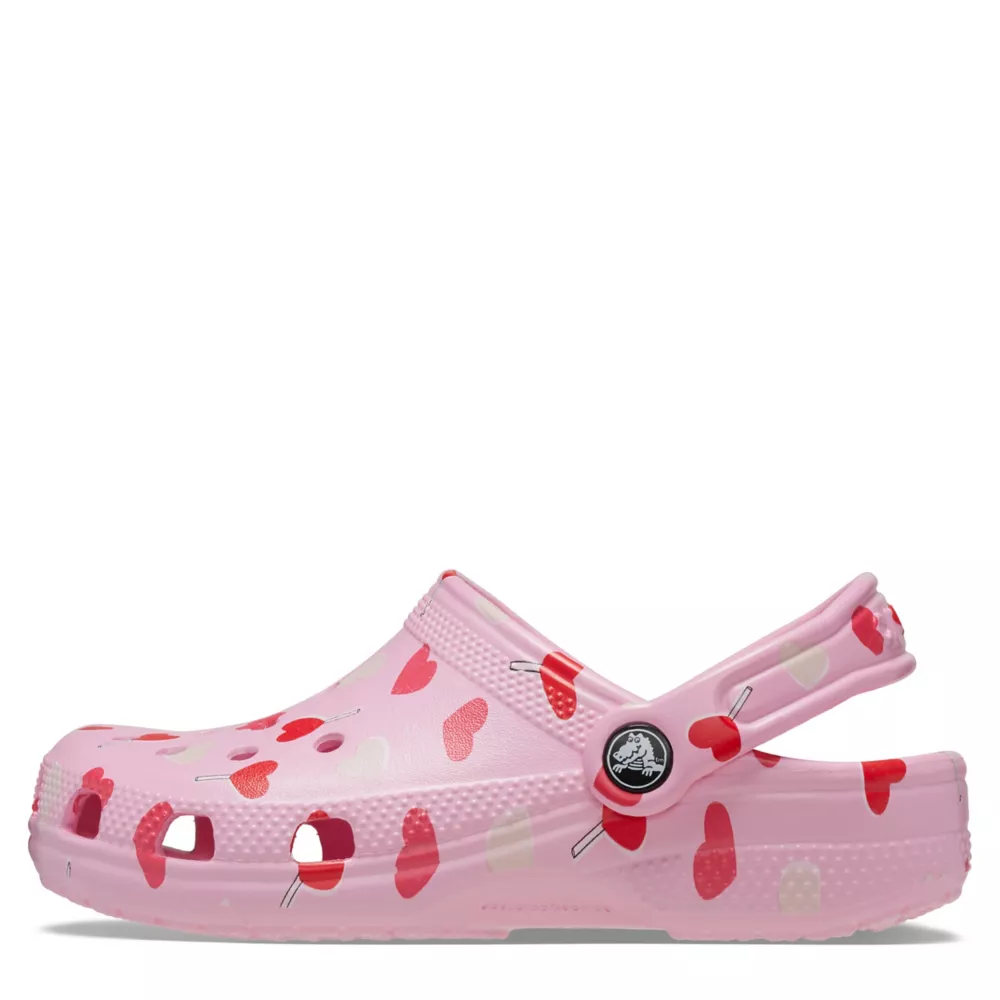 CROCS  GIRLS LITTLE-BIG KID CLASSIC PRINT CLOG