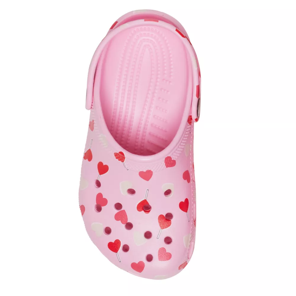 CROCS  GIRLS LITTLE-BIG KID CLASSIC PRINT CLOG