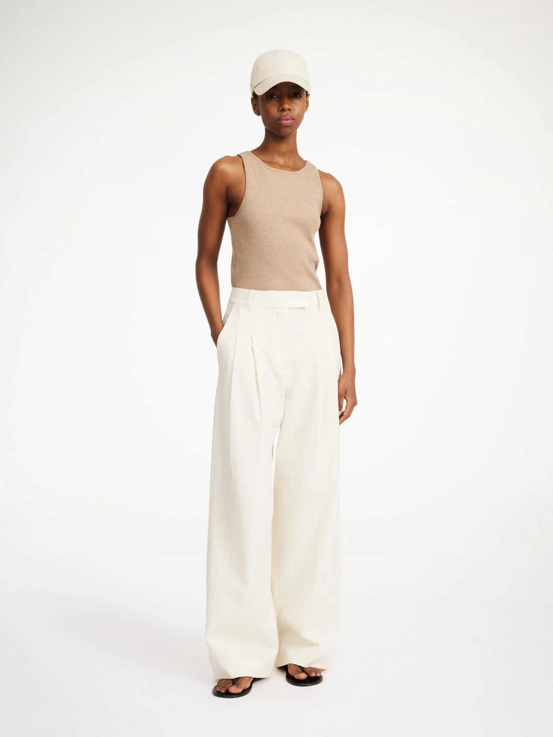 Cymbaria trousers, soft white